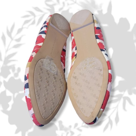 💕Kelly & Katie "Decotis" Floral Print Ballet Flats size 7.5 - Picture 7 of 9